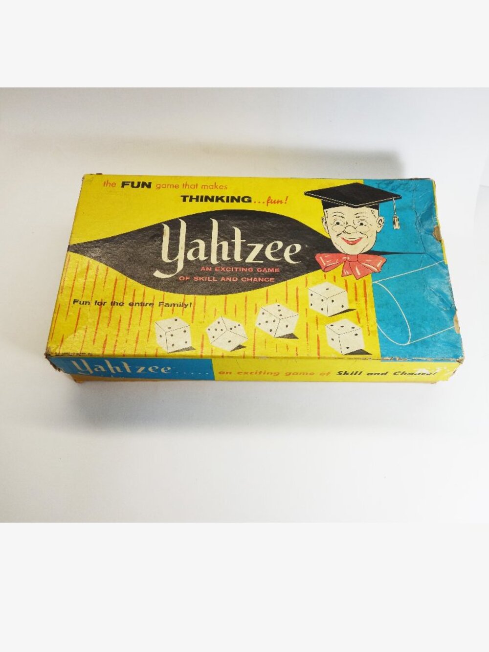 [Vintage] ORIGINAL YAHTZEE Family Board Game 1956